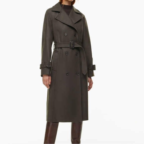Babaton Aspire Trench - Small - Wool/Cashmere - Picture 3 of 7
